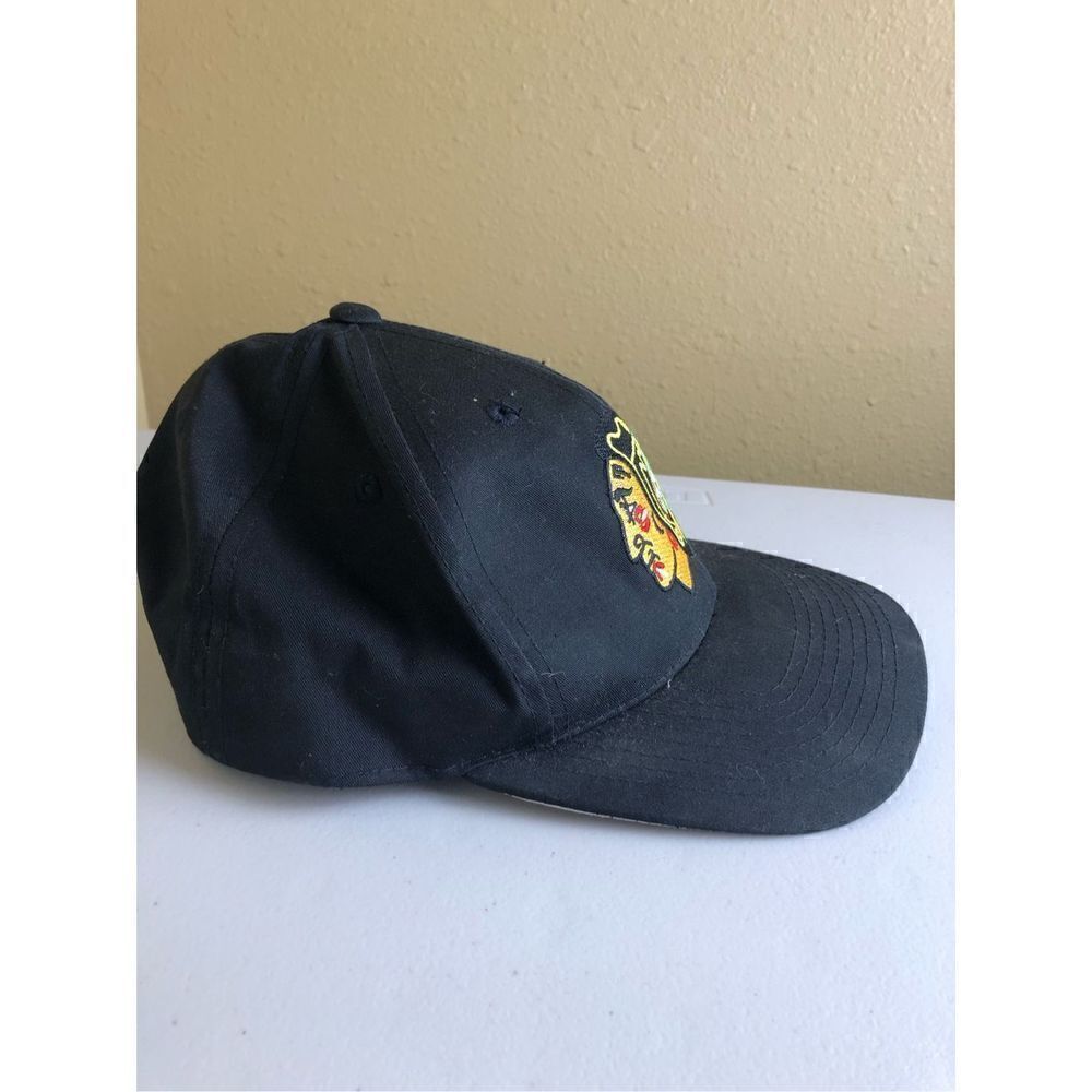 Chicago Blackhawks Baseball Cap Embroidered - Picture 5 of 10